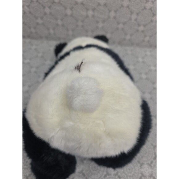 12" Gund Soft Panda Plush Stuffed Animal Toy Black & White Bei Bei Decor Cuddle - Picture 6 of 10